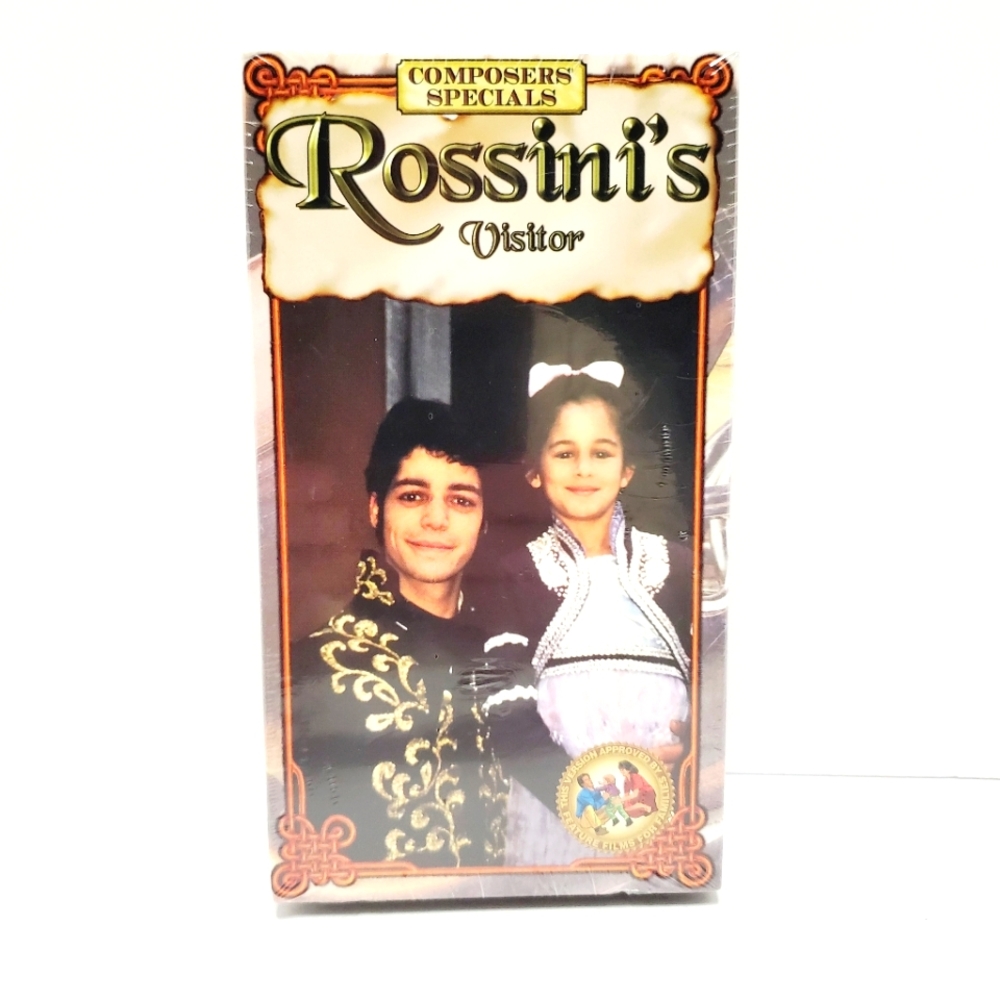 Rossini's Visitor VHS Cassette NEW and Unopened 1995 Devine Productions